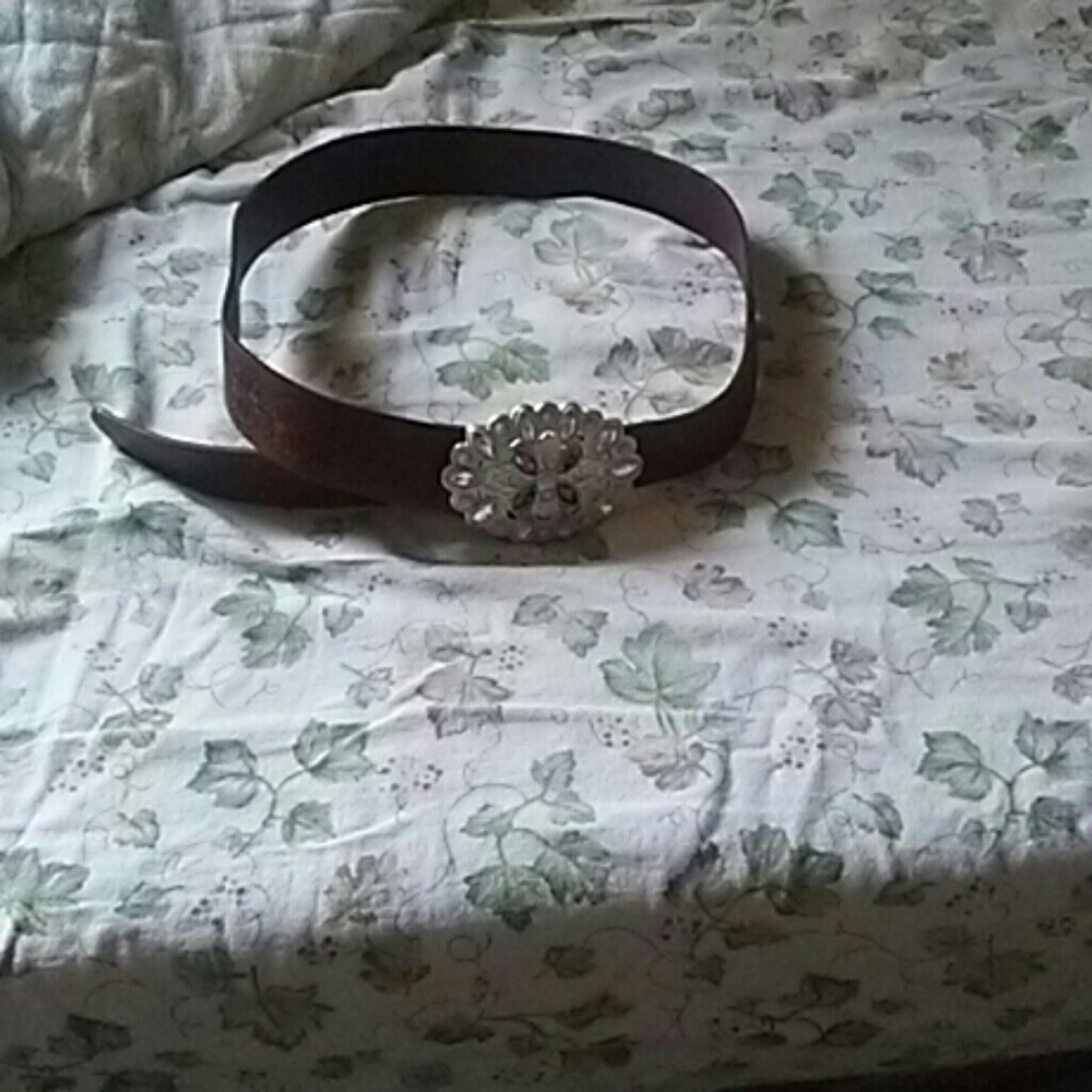 A leather belt